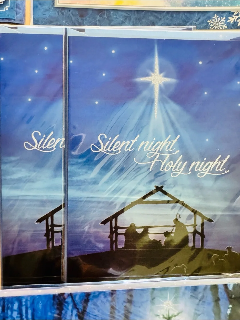 20 Individual Wrapped Christmas Holiday Card Assortment